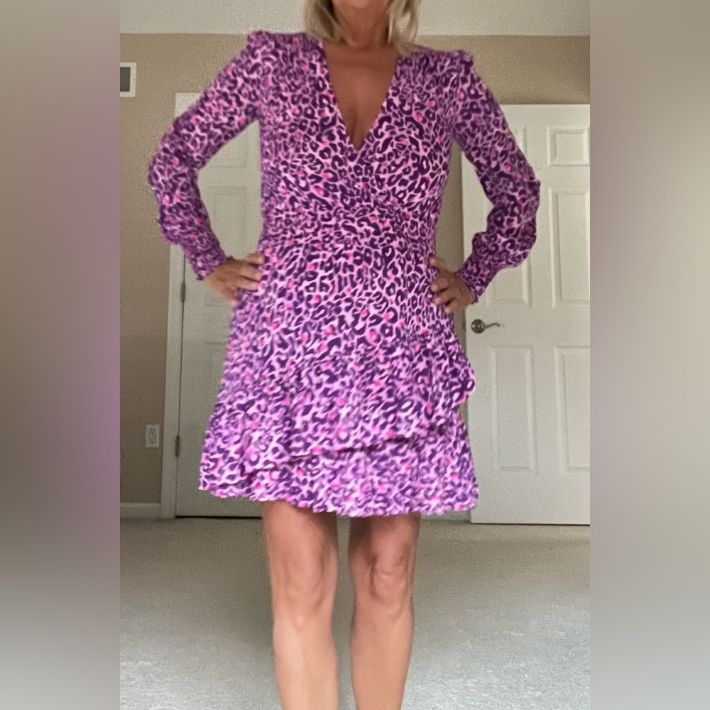 Lilly Pulitzer Floral Wrap Dress